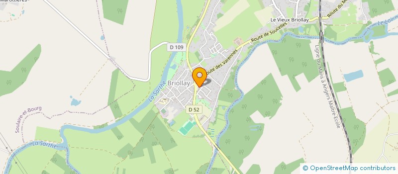 localisation de l'entreprise MADAME MANUELA CHESNEAUX à BRIOLLAY