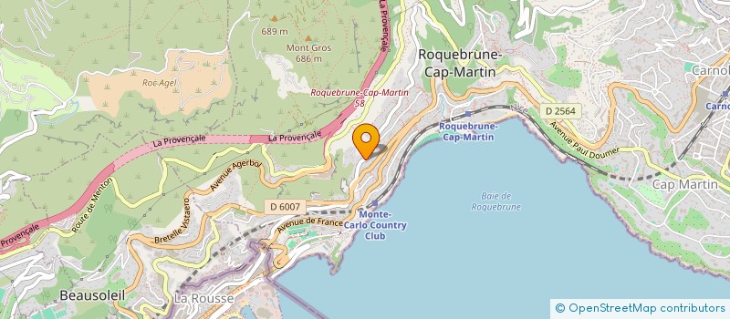 localisation de l'entreprise MADAME MANUELA CODAZZI à ROQUEBRUNE-CAP-MARTIN