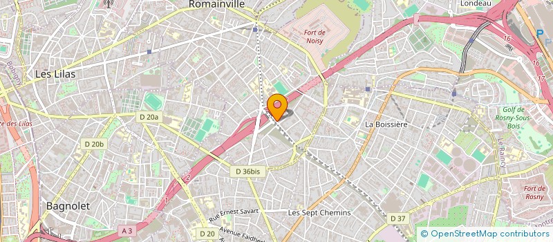localisation de l'entreprise MADAME MANUELA COPANS à ROMAINVILLE