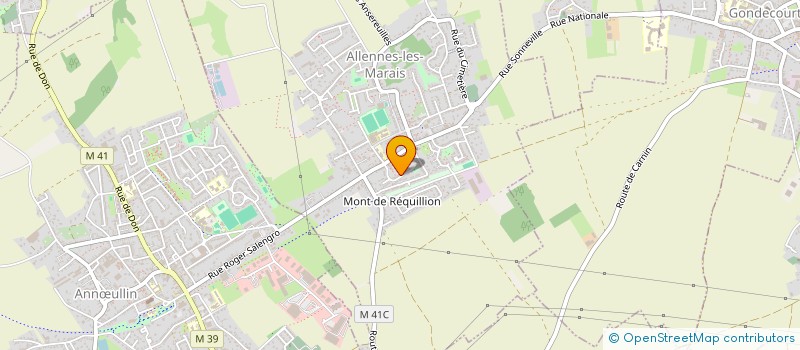 localisation de l'entreprise MADAME MANUELA DALLENNE à ALLENNES-LES-MARAIS