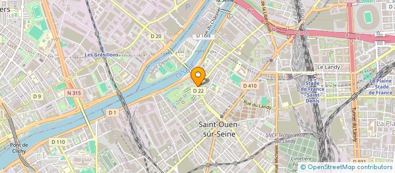 localisation de l'entreprise MADAME MANUELA DELANNAY-COFFI à SAINT-OUEN-SUR-SEINE