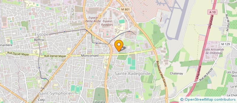 localisation de l'entreprise MADAME MANUELA DIAS  TOURS