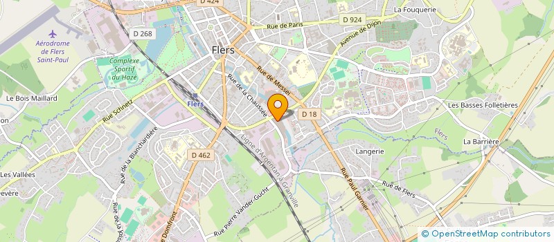 localisation de l'entreprise MADAME MANUELA DUPONT à FLERS