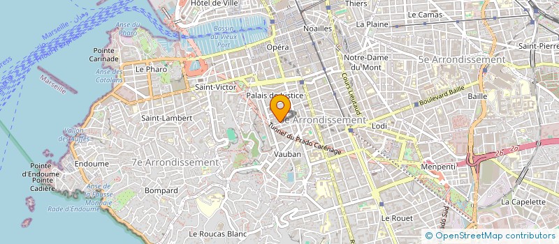 localisation de l'entreprise MADAME MANUELA EMINENTE à MARSEILLE