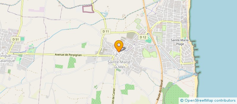 localisation de l'entreprise MADAME MANUELA FALLARA  SAINTE-MARIE-LA-MER