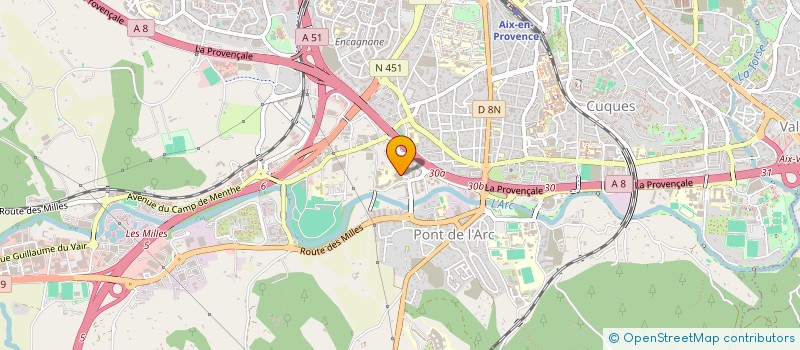 localisation de l'entreprise MADAME MANUELA FUSI à AIX-EN-PROVENCE