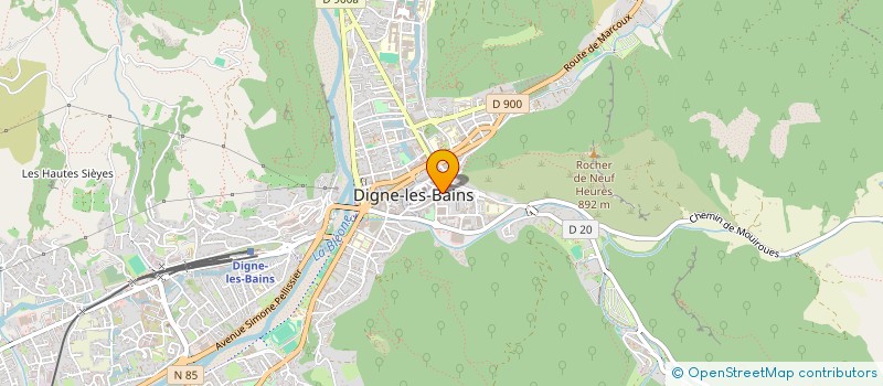 localisation de l'entreprise MADAME MANUELA GOSNET à DIGNE-LES-BAINS