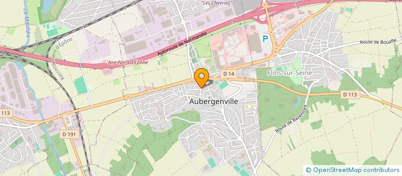 localisation de l'entreprise MADAME MANUELA HAMELIN  MEULAN-EN-YVELINES