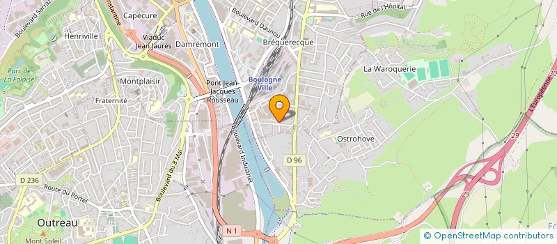 localisation de l'entreprise MADAME MANUELA HARTL à BOULOGNE-SUR-MER