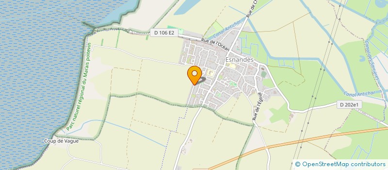 localisation de l'entreprise MADAME MANUELA HEMON  ESNANDES