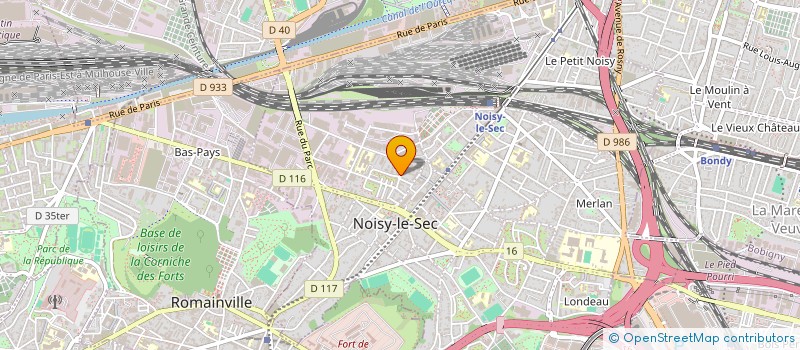 localisation de l'entreprise MADAME MANUELA JANVIER à NOISY-LE-SEC
