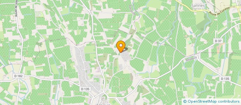 localisation de l'entreprise MADAME MANUELA MARIA CASTANHO  ANSOUIS