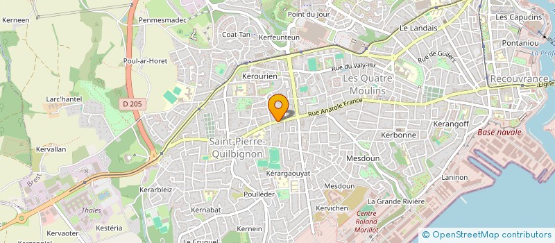 localisation de l'entreprise MADAME MANUELA MIRIVEL à BREST