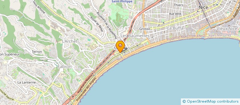 localisation de l'entreprise MADAME MANUELA NOVO à NICE