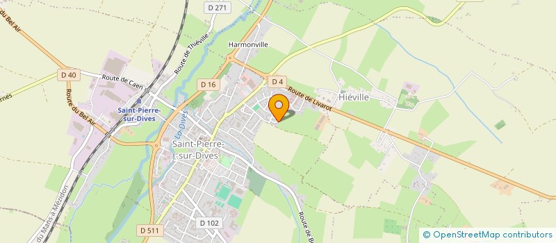 localisation de l'entreprise MADAME MANUELA OSOUF  SAINT-PIERRE-EN-AUGE