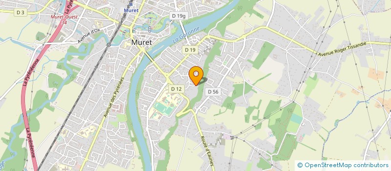 localisation de l'entreprise MADAME MANUELA PAILLARD  MURET