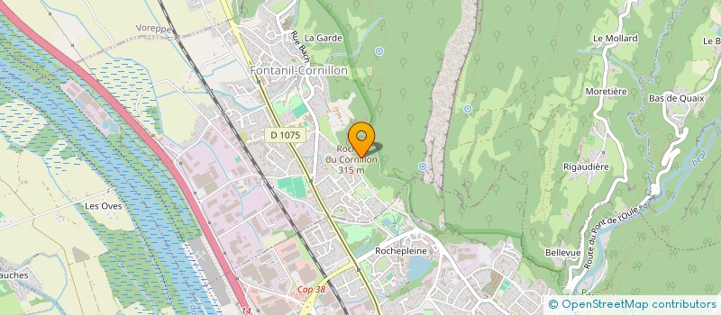 localisation de l'entreprise MADAME MANUELA PATT  FONTANIL-CORNILLON