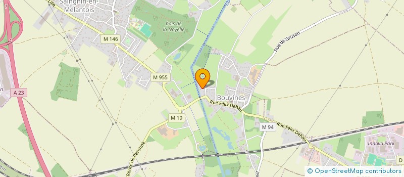 localisation de l'entreprise MADAME MANUELA PIRES  BOUVINES