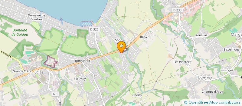 localisation de l'entreprise MADAME MANUELA RIGAUD  SCIEZ