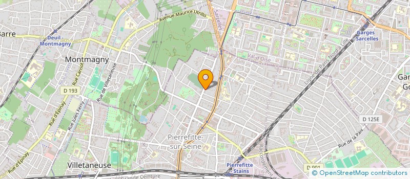 localisation de l'entreprise MADAME MANUELA RISTEA à PIERREFITTE-SUR-SEINE