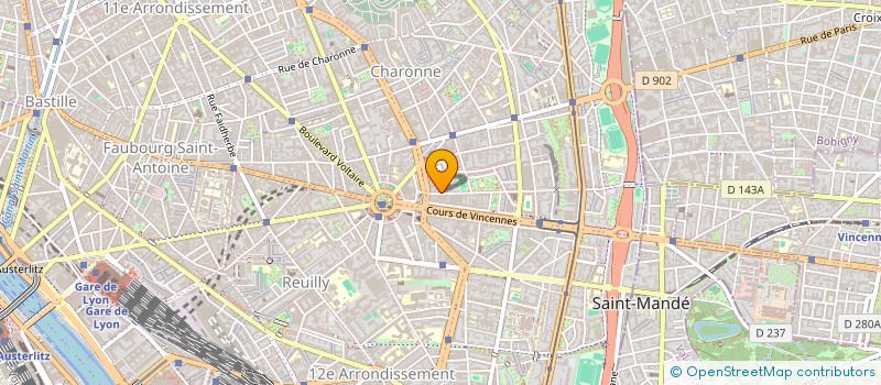 localisation de l'entreprise MADAME MANUELA SALAMANCA GOMEZ  PARIS