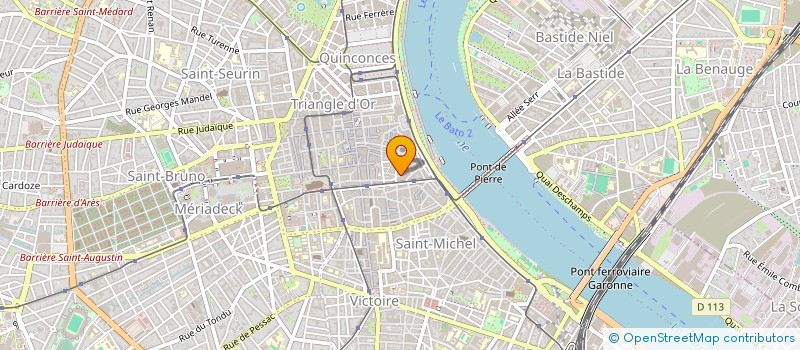 localisation de l'entreprise MADAME MANUELA SIMON  BORDEAUX