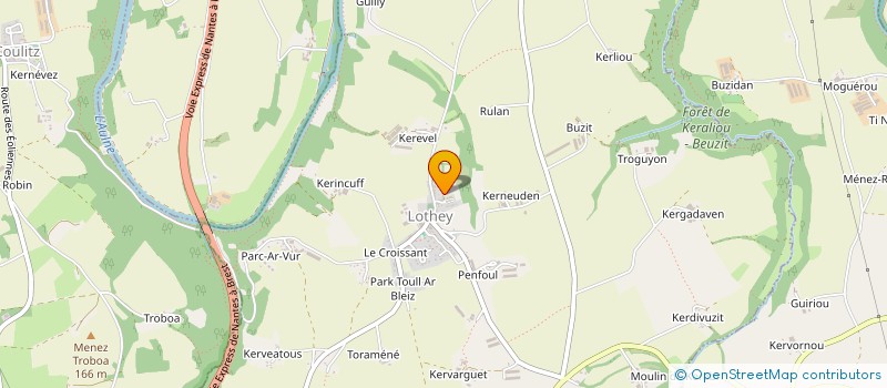 localisation de l'entreprise MADAME MANUELA SLOMSKI  LOTHEY