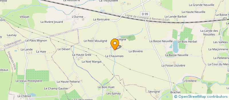 localisation de l'entreprise MADAME MANUELA THOUVENIN  DOMAGNE