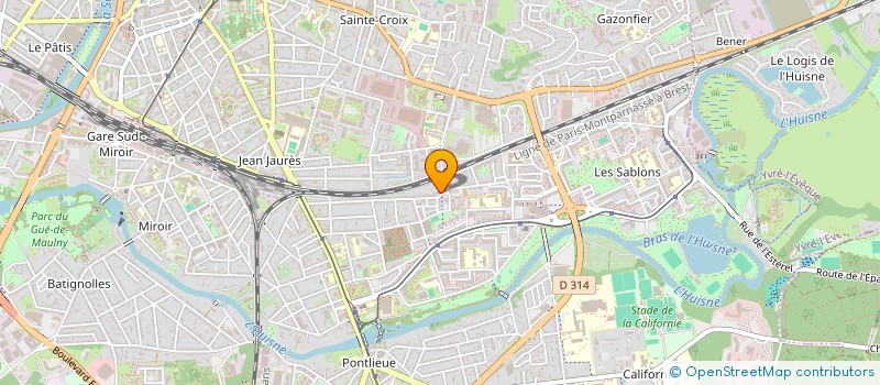 localisation de l'entreprise MADAME MANUELA VALLE BARRERA  LE MANS