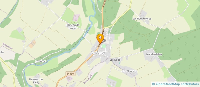 localisation de l'entreprise MADAME MANUELA VALLEE  ORGON