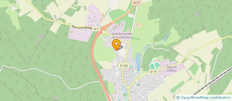 localisation de l'entreprise MADAME MANUELA VOLPE  RIOZ