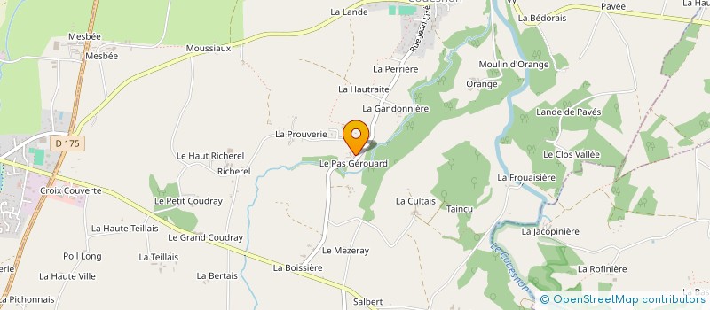 localisation de l'entreprise MADAME MANUELA WADEY  VIEUX-VY-SUR-COUESNON