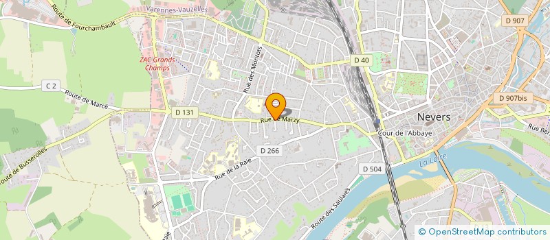 localisation de l'entreprise MADAME MANUELA YOLAND à NEVERS