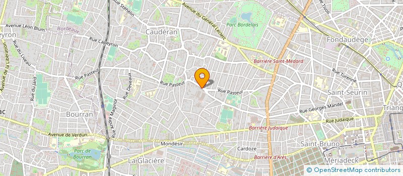 localisation de l'entreprise MADAME MANUELE DENEPOUX à BORDEAUX
