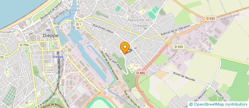 localisation de l'entreprise MADAME MANUELLA ANDRE à DIEPPE