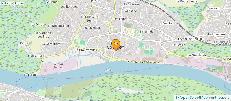 localisation de l'entreprise MADAME MANUELLA BAUDOUIN à COUERON