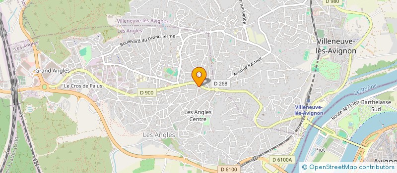 localisation de l'entreprise MADAME MANUELLA BELLETTE à LES ANGLES