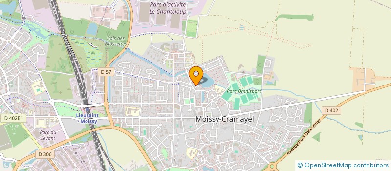 localisation de l'entreprise MADAME MANUELLA BIZARRIAS  MOISSY-CRAMAYEL