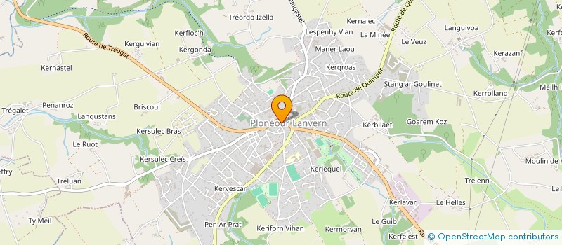 localisation de l'entreprise MADAME MANUELLA BLANC  PLONEOUR-LANVERN