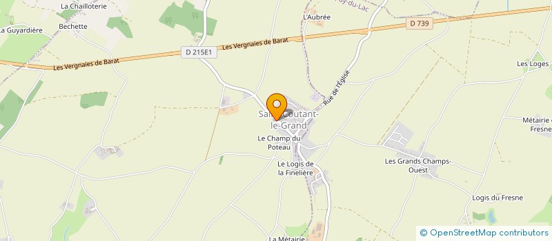 localisation de l'entreprise MADAME MANUELLA BLANCO  SAINT-COUTANT-LE-GRAND