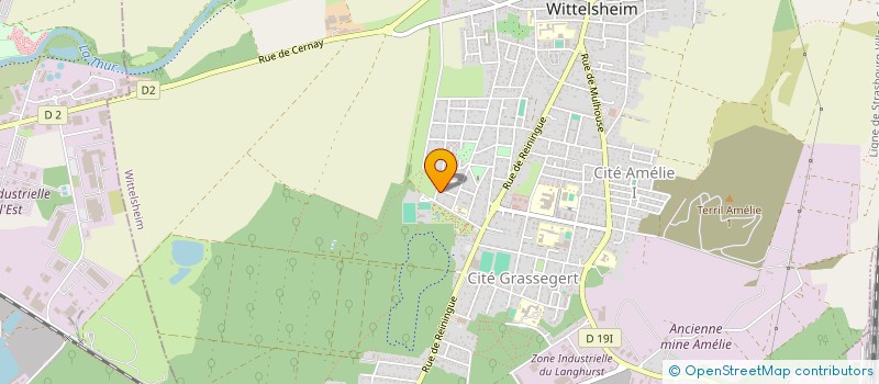 localisation de l'entreprise MADAME MANUELLA BLYSNIUK DIT KLUTSCHAN  WITTELSHEIM