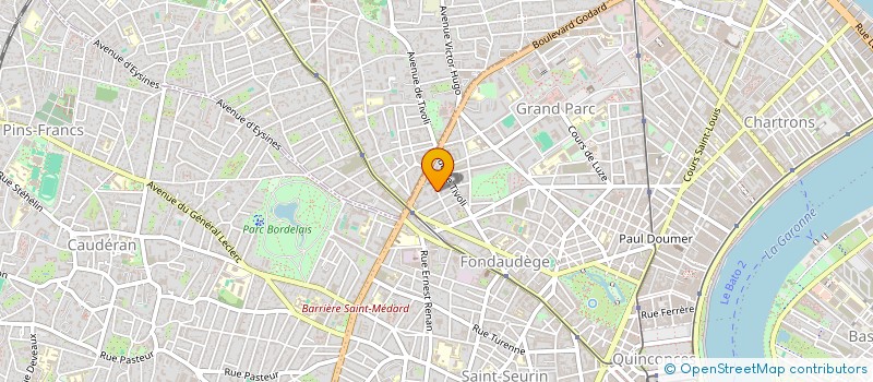 localisation de l'entreprise MADAME MANUELLA CHARRIER  BORDEAUX