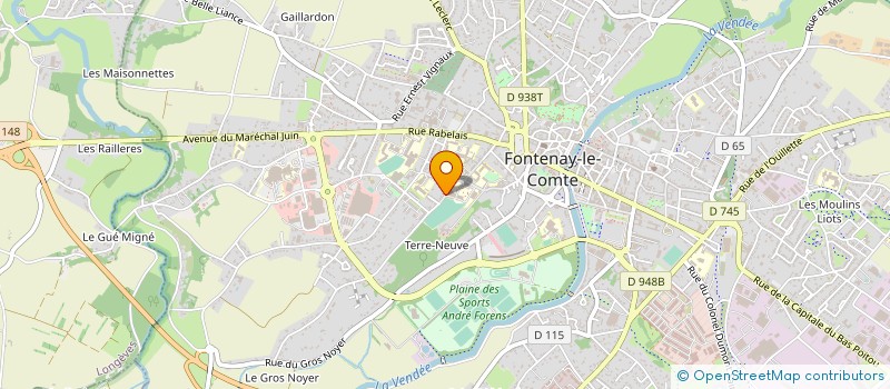 localisation de l'entreprise MADAME MANUELLA DALLET à FONTENAY-LE-COMTE
