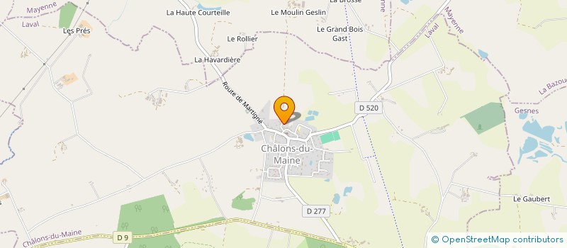 localisation de l'entreprise MADAME MANUELLA DANAIS  CHALONS-DU-MAINE