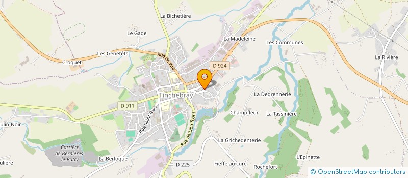 localisation de l'entreprise MADAME MANUELLA ELISABETH à TINCHEBRAY-BOCAGE