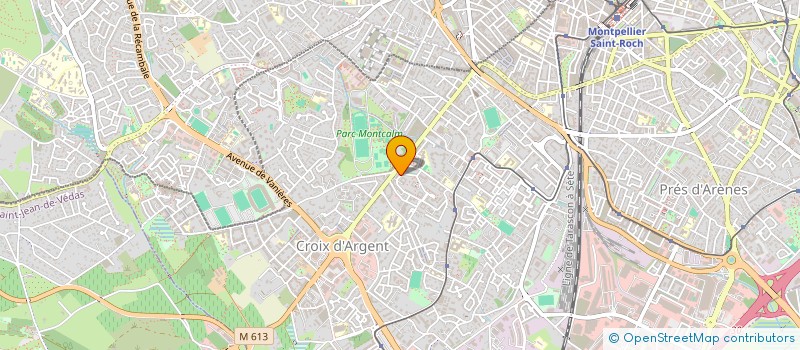 localisation de l'entreprise MADAME MANUELLA FONTAINE à MONTPELLIER