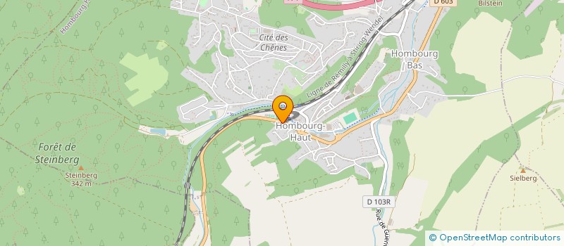 localisation de l'entreprise MADAME MANUELLA FORMERY  HOMBOURG-HAUT