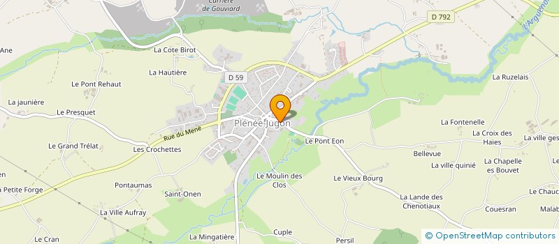 localisation de l'entreprise MADAME MANUELLA GESBERT  TRAMAIN