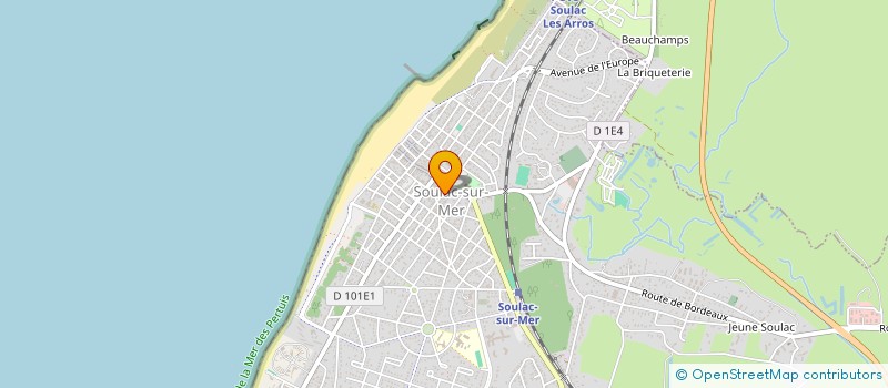 localisation de l'entreprise MADAME MANUELLA GHESQUERE à SOULAC-SUR-MER