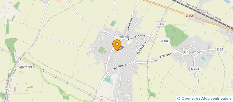 localisation de l'entreprise MADAME MANUELLA GILLES  VILLEBLEVIN